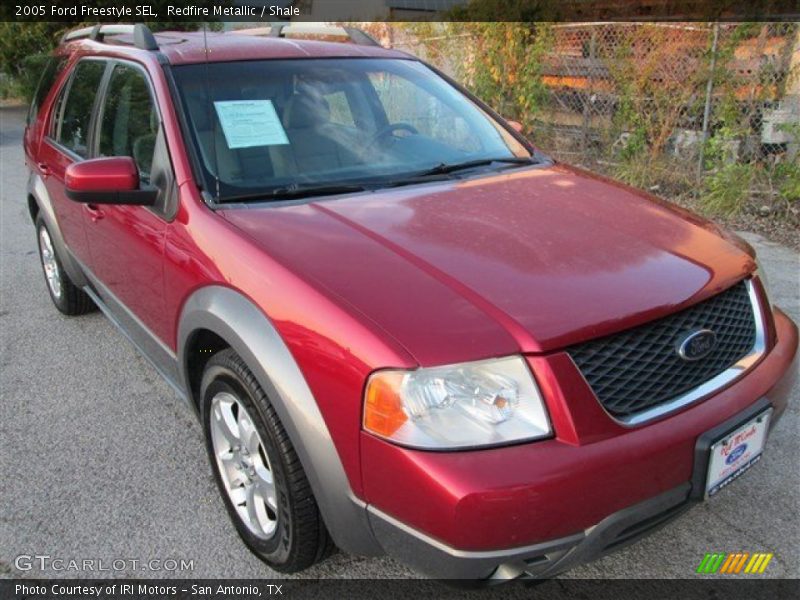 Redfire Metallic / Shale 2005 Ford Freestyle SEL