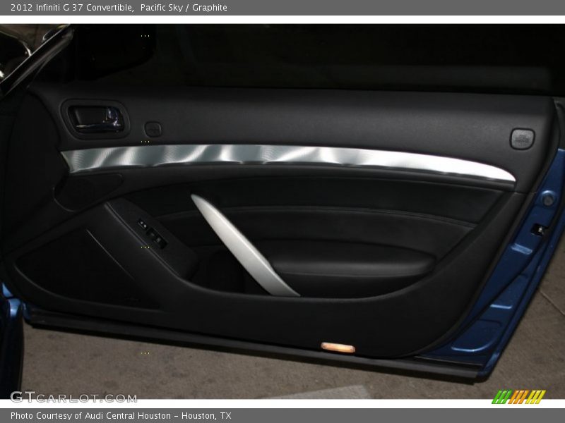 Pacific Sky / Graphite 2012 Infiniti G 37 Convertible