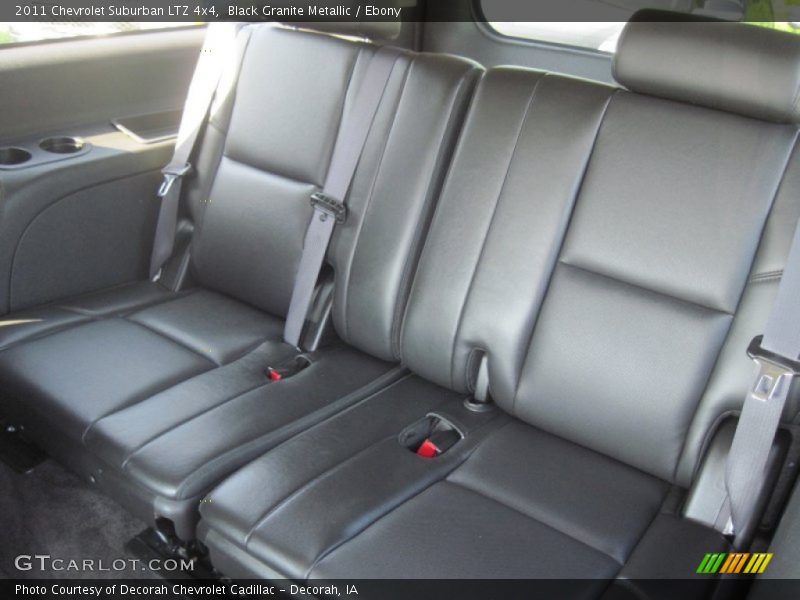 Black Granite Metallic / Ebony 2011 Chevrolet Suburban LTZ 4x4