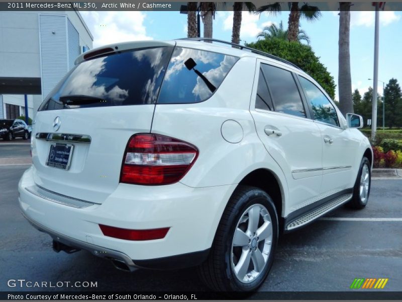 Arctic White / Cashmere 2011 Mercedes-Benz ML 350