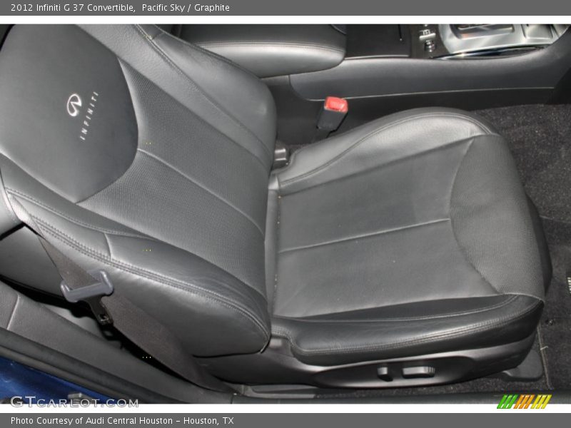 Pacific Sky / Graphite 2012 Infiniti G 37 Convertible