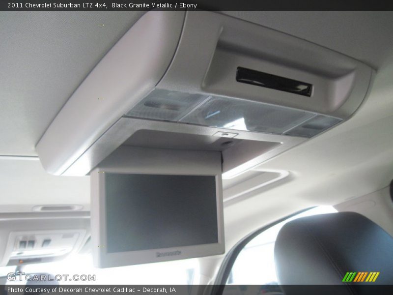 Black Granite Metallic / Ebony 2011 Chevrolet Suburban LTZ 4x4