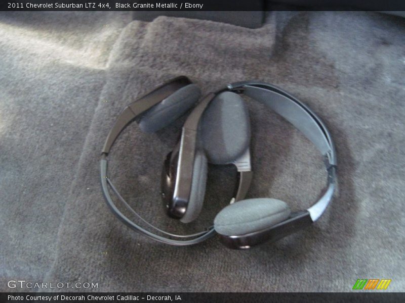 Black Granite Metallic / Ebony 2011 Chevrolet Suburban LTZ 4x4