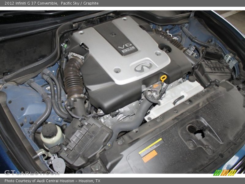 Pacific Sky / Graphite 2012 Infiniti G 37 Convertible