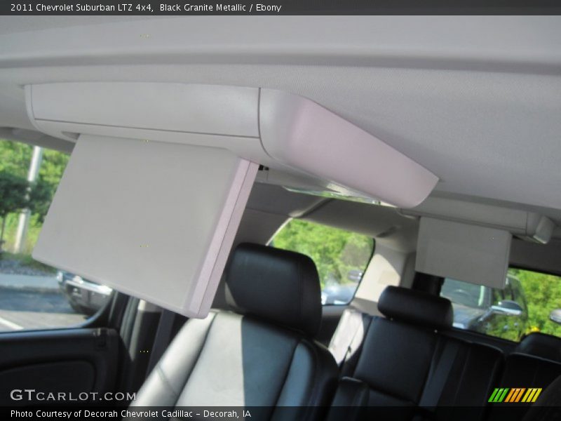 Black Granite Metallic / Ebony 2011 Chevrolet Suburban LTZ 4x4