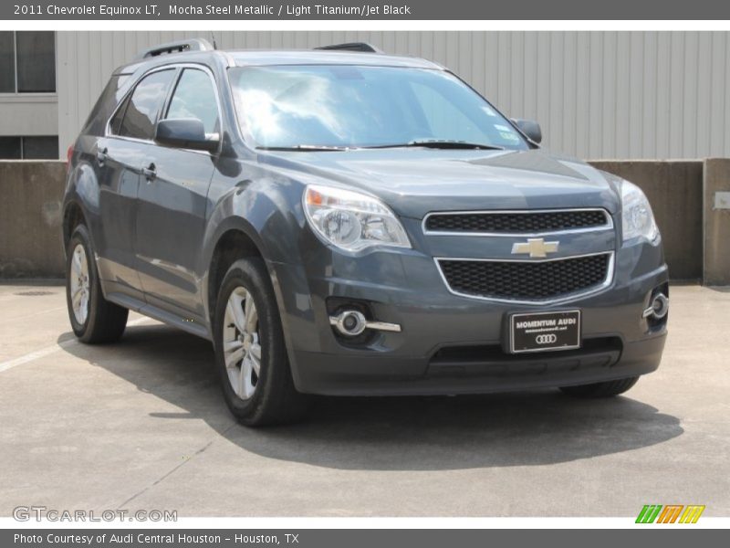 Mocha Steel Metallic / Light Titanium/Jet Black 2011 Chevrolet Equinox LT
