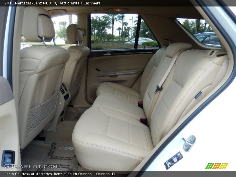 Arctic White / Cashmere 2011 Mercedes-Benz ML 350