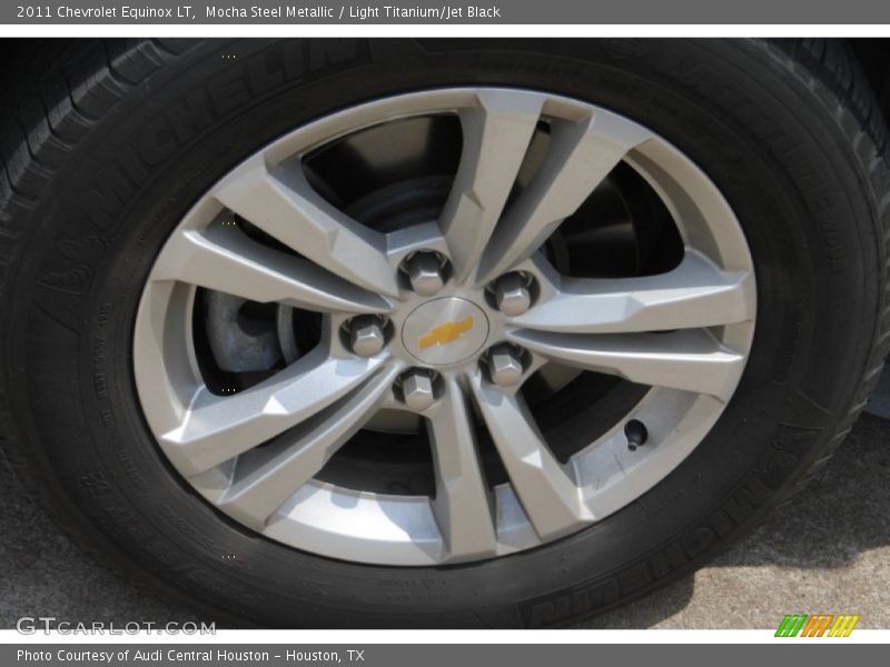 Mocha Steel Metallic / Light Titanium/Jet Black 2011 Chevrolet Equinox LT
