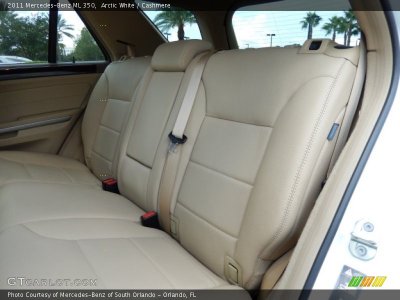 Arctic White / Cashmere 2011 Mercedes-Benz ML 350