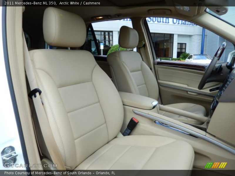 Arctic White / Cashmere 2011 Mercedes-Benz ML 350