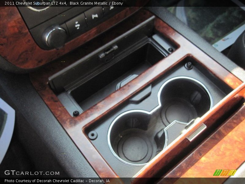 Black Granite Metallic / Ebony 2011 Chevrolet Suburban LTZ 4x4