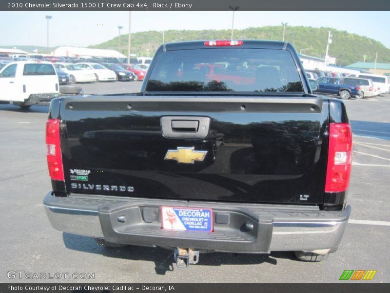 Black / Ebony 2010 Chevrolet Silverado 1500 LT Crew Cab 4x4