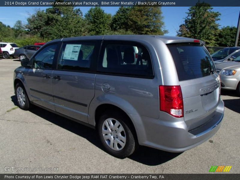  2014 Grand Caravan American Value Package Billet Silver Metallic