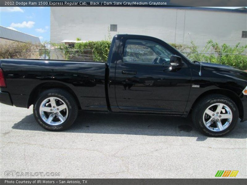 Black / Dark Slate Gray/Medium Graystone 2012 Dodge Ram 1500 Express Regular Cab