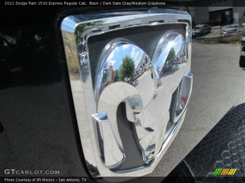 Black / Dark Slate Gray/Medium Graystone 2012 Dodge Ram 1500 Express Regular Cab