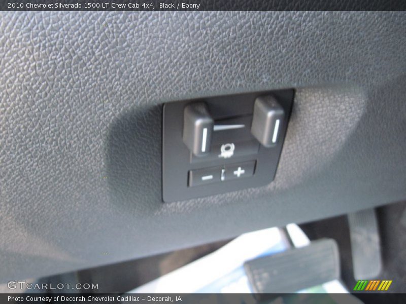 Black / Ebony 2010 Chevrolet Silverado 1500 LT Crew Cab 4x4