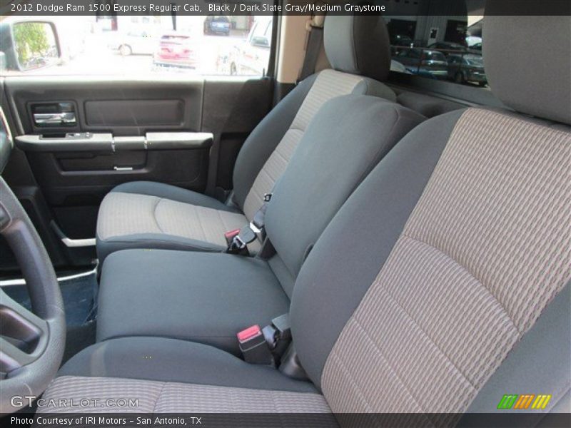 Black / Dark Slate Gray/Medium Graystone 2012 Dodge Ram 1500 Express Regular Cab