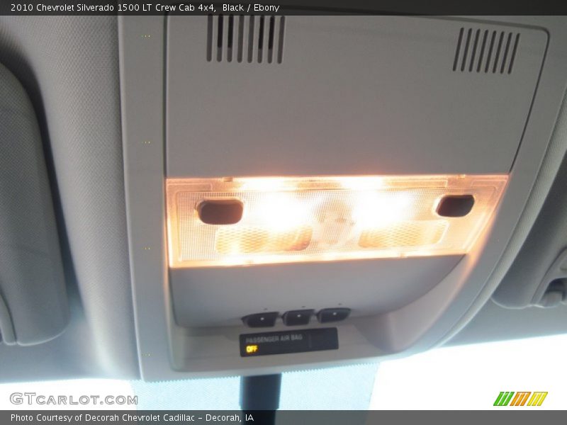 Black / Ebony 2010 Chevrolet Silverado 1500 LT Crew Cab 4x4
