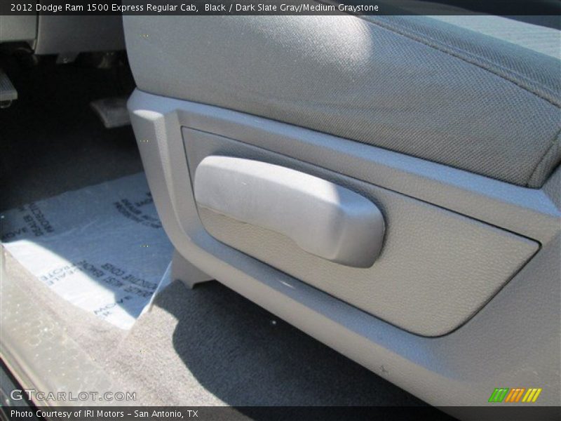 Black / Dark Slate Gray/Medium Graystone 2012 Dodge Ram 1500 Express Regular Cab