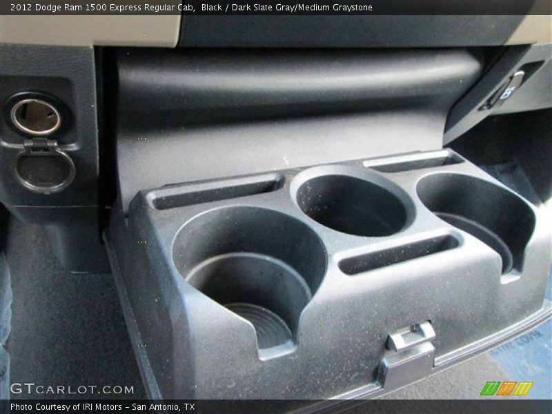 Black / Dark Slate Gray/Medium Graystone 2012 Dodge Ram 1500 Express Regular Cab