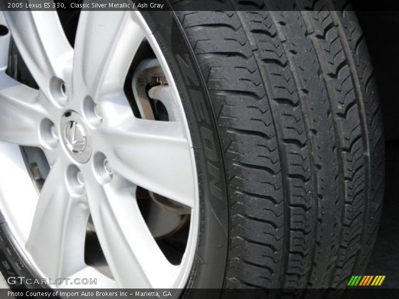 Classic Silver Metallic / Ash Gray 2005 Lexus ES 330