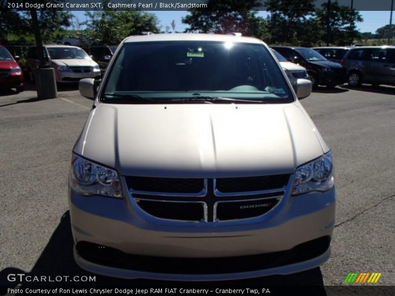 Cashmere Pearl / Black/Sandstorm 2014 Dodge Grand Caravan SXT