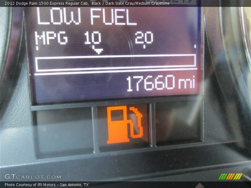 Black / Dark Slate Gray/Medium Graystone 2012 Dodge Ram 1500 Express Regular Cab