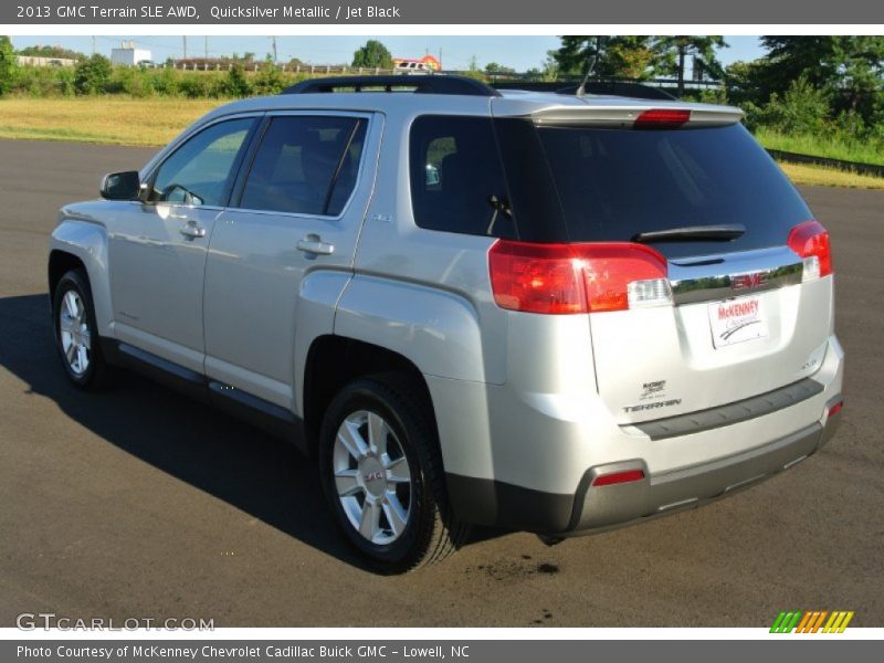 Quicksilver Metallic / Jet Black 2013 GMC Terrain SLE AWD