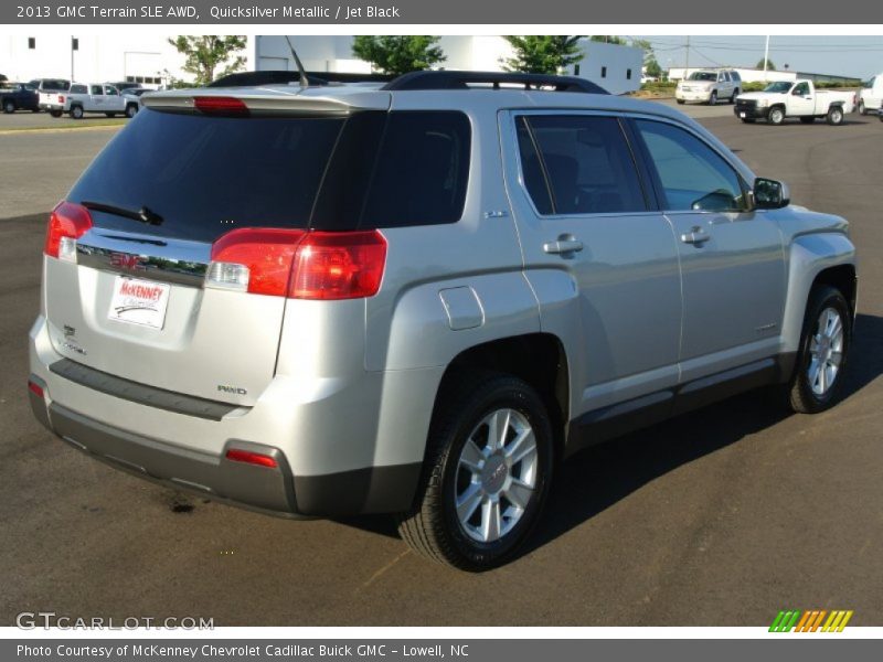 Quicksilver Metallic / Jet Black 2013 GMC Terrain SLE AWD