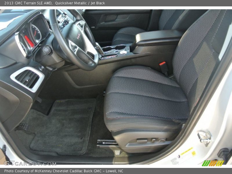 Quicksilver Metallic / Jet Black 2013 GMC Terrain SLE AWD
