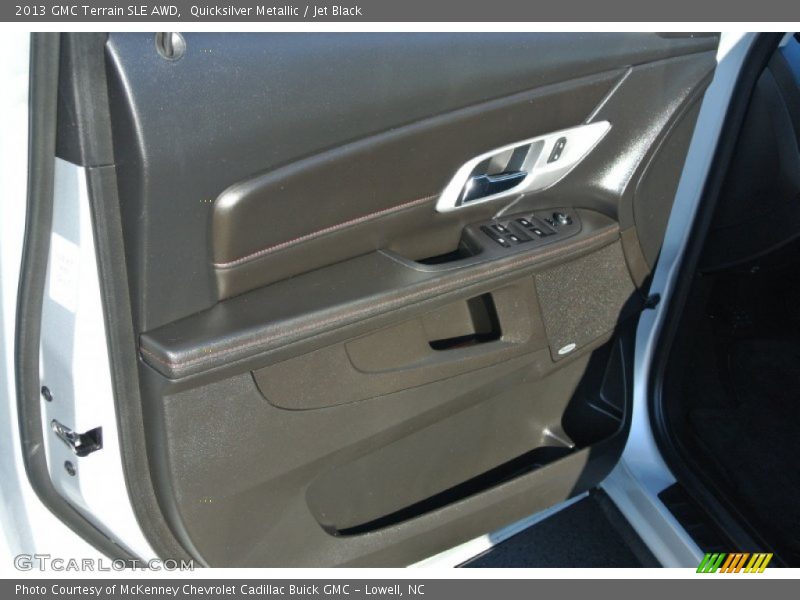 Quicksilver Metallic / Jet Black 2013 GMC Terrain SLE AWD