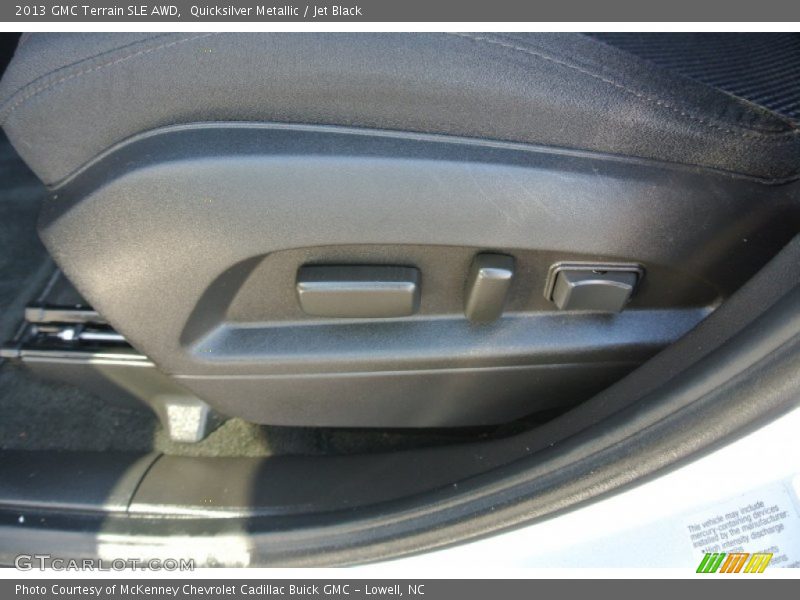 Quicksilver Metallic / Jet Black 2013 GMC Terrain SLE AWD