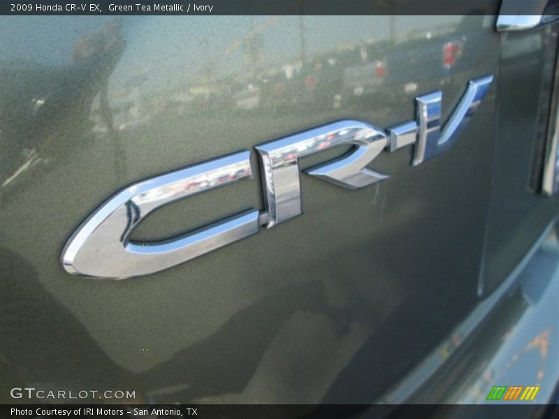 Green Tea Metallic / Ivory 2009 Honda CR-V EX