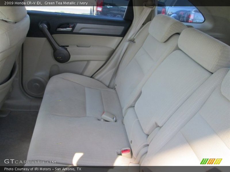 Green Tea Metallic / Ivory 2009 Honda CR-V EX