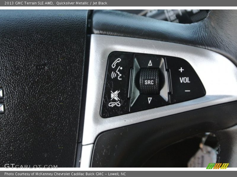 Quicksilver Metallic / Jet Black 2013 GMC Terrain SLE AWD