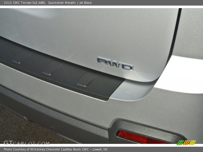 Quicksilver Metallic / Jet Black 2013 GMC Terrain SLE AWD