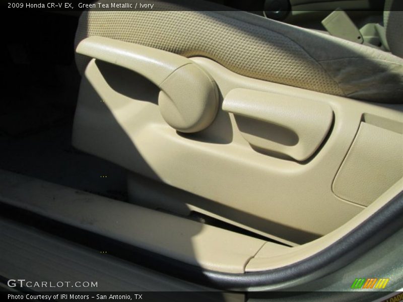 Green Tea Metallic / Ivory 2009 Honda CR-V EX