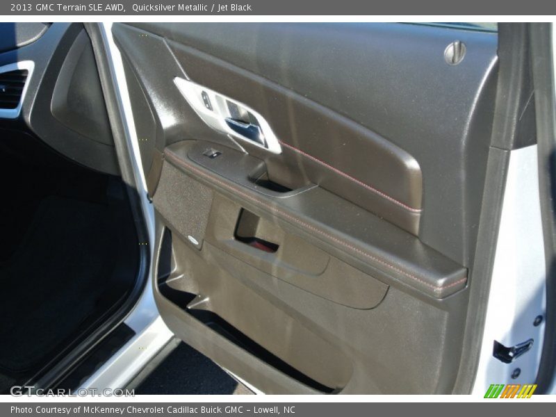Quicksilver Metallic / Jet Black 2013 GMC Terrain SLE AWD