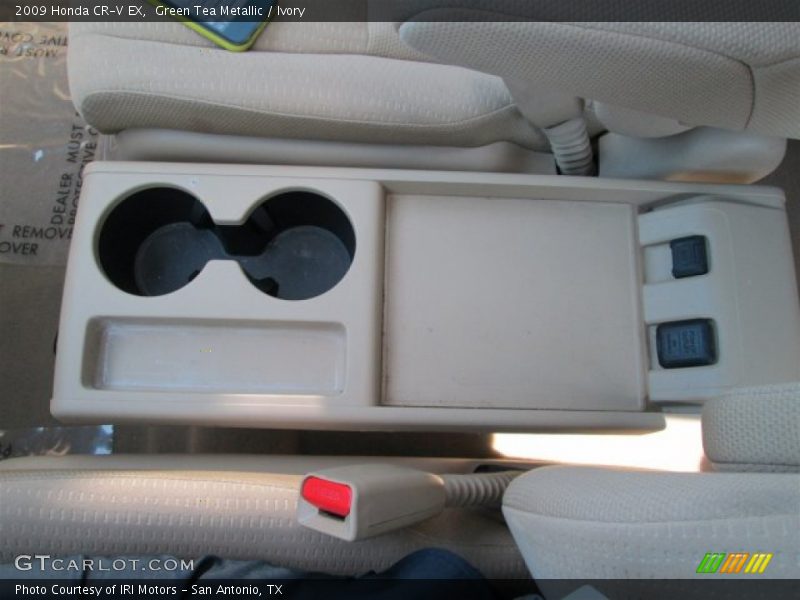 Green Tea Metallic / Ivory 2009 Honda CR-V EX