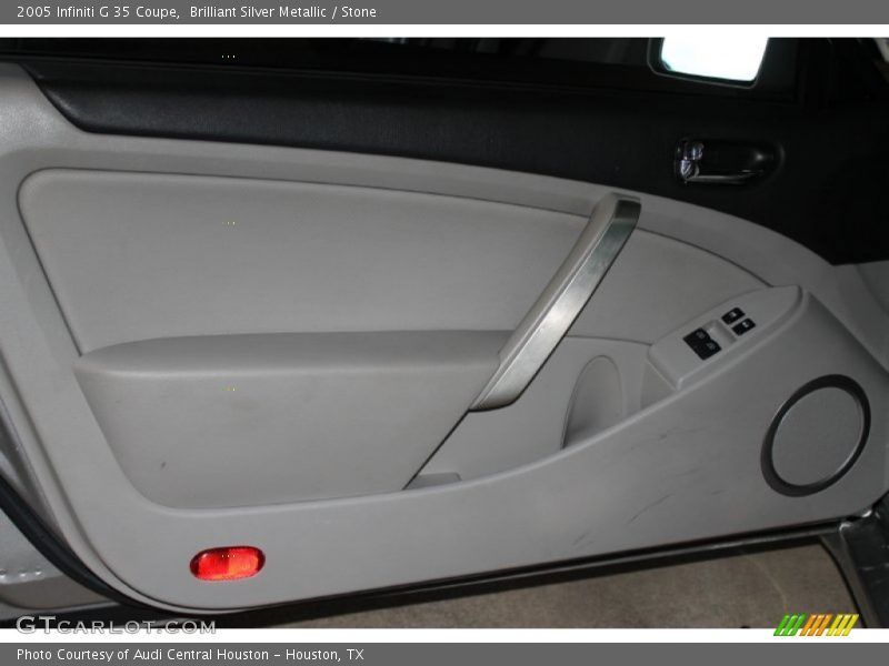 Brilliant Silver Metallic / Stone 2005 Infiniti G 35 Coupe