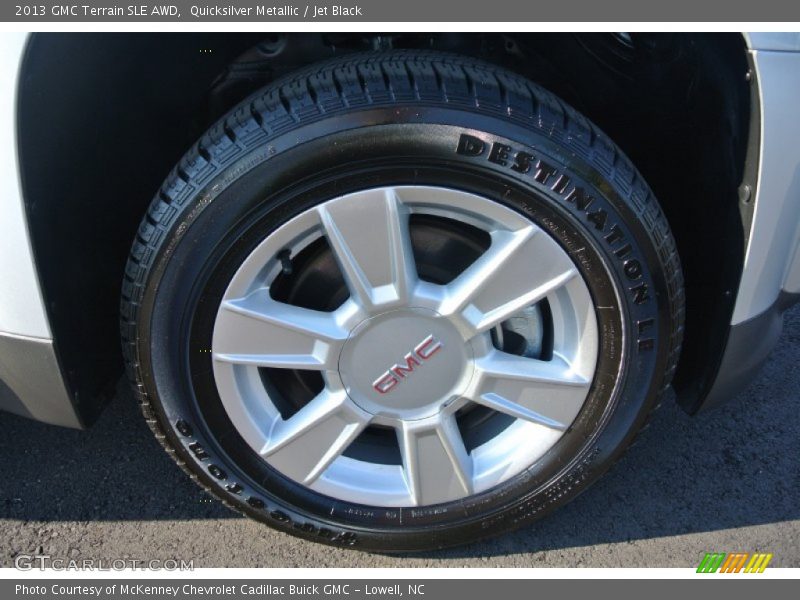 Quicksilver Metallic / Jet Black 2013 GMC Terrain SLE AWD