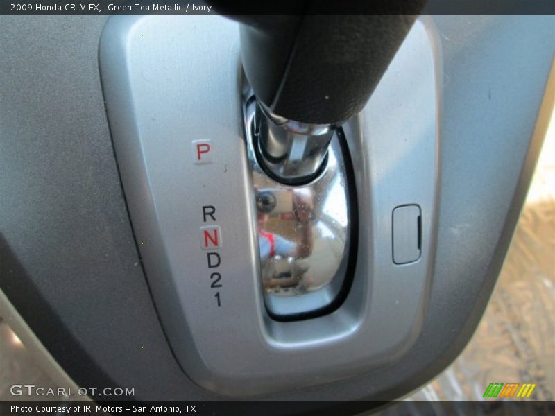 Green Tea Metallic / Ivory 2009 Honda CR-V EX