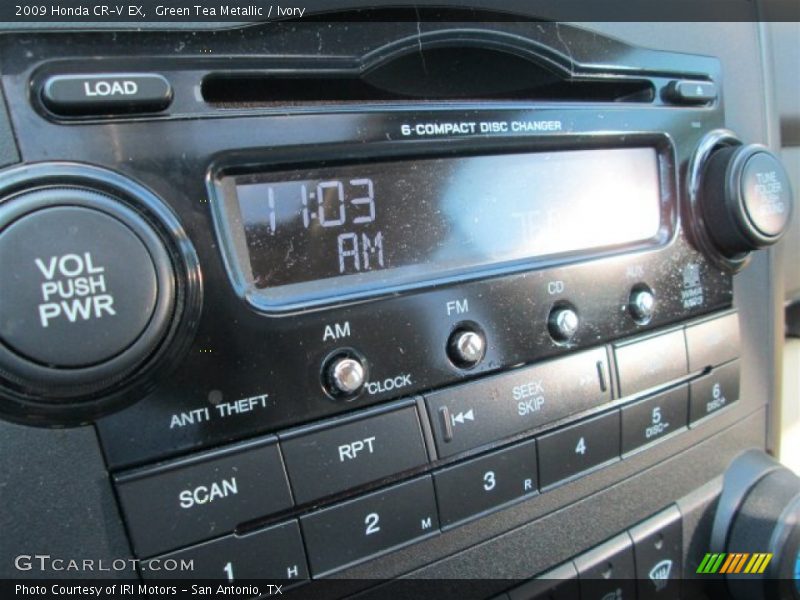 Green Tea Metallic / Ivory 2009 Honda CR-V EX