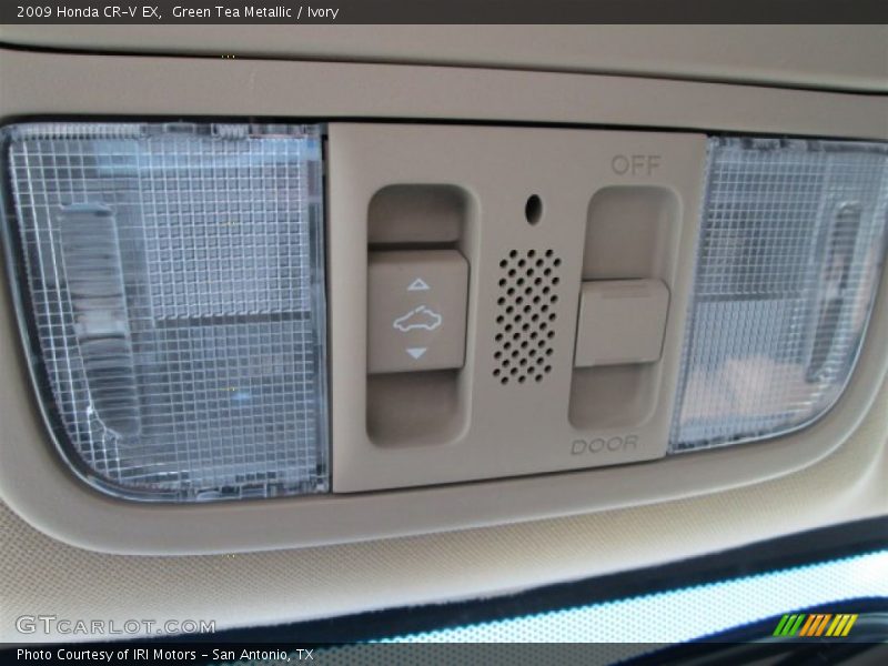 Green Tea Metallic / Ivory 2009 Honda CR-V EX