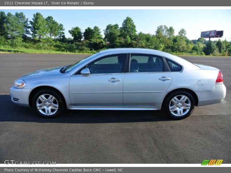 Silver Ice Metallic / Ebony 2012 Chevrolet Impala LT