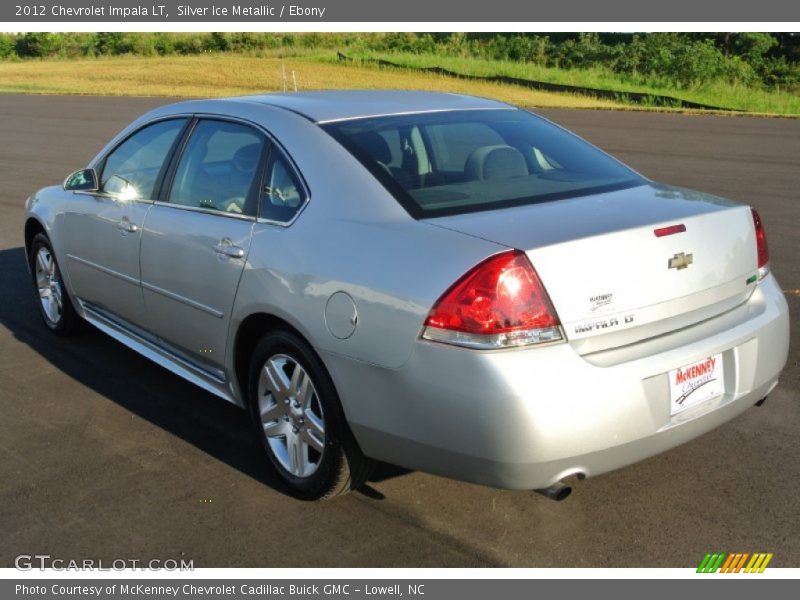 Silver Ice Metallic / Ebony 2012 Chevrolet Impala LT