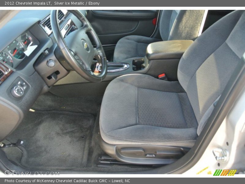 Silver Ice Metallic / Ebony 2012 Chevrolet Impala LT