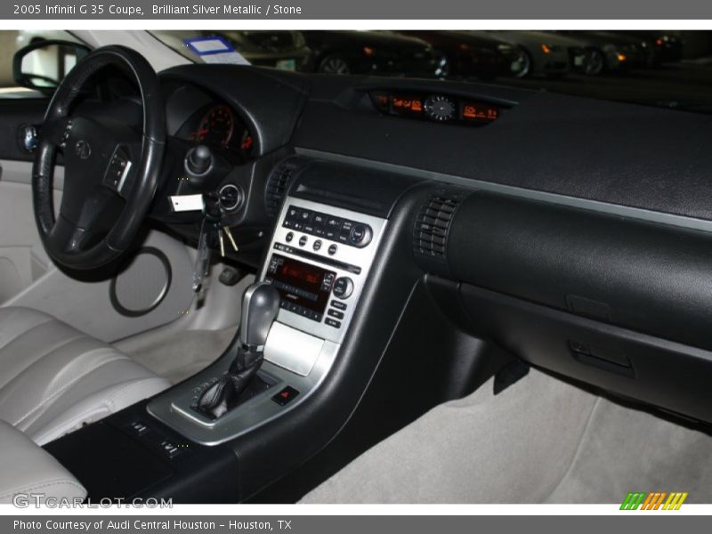 Brilliant Silver Metallic / Stone 2005 Infiniti G 35 Coupe