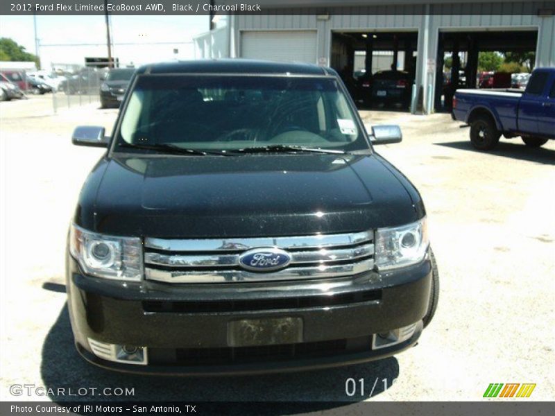 Black / Charcoal Black 2012 Ford Flex Limited EcoBoost AWD