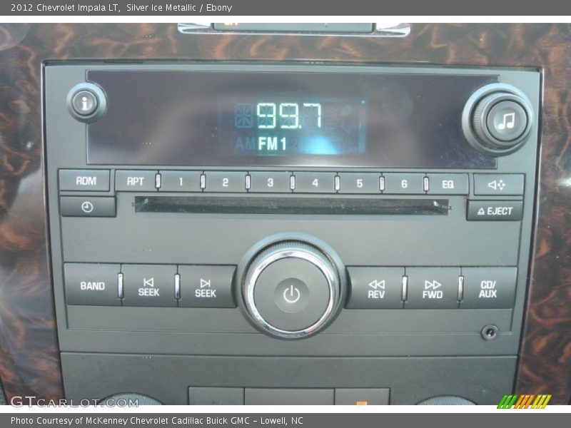 Silver Ice Metallic / Ebony 2012 Chevrolet Impala LT